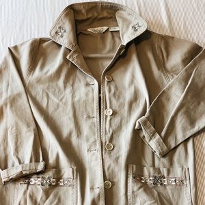 Vintage Western Aztec Button Down Jacket